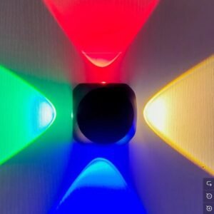 TWILIXO 4 WATT MULTICOLOR OUTDOOR FACADE WALL LIGHT